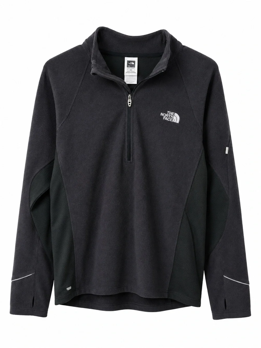 The North Face Black Men's Half-Zip Fleece Pullover